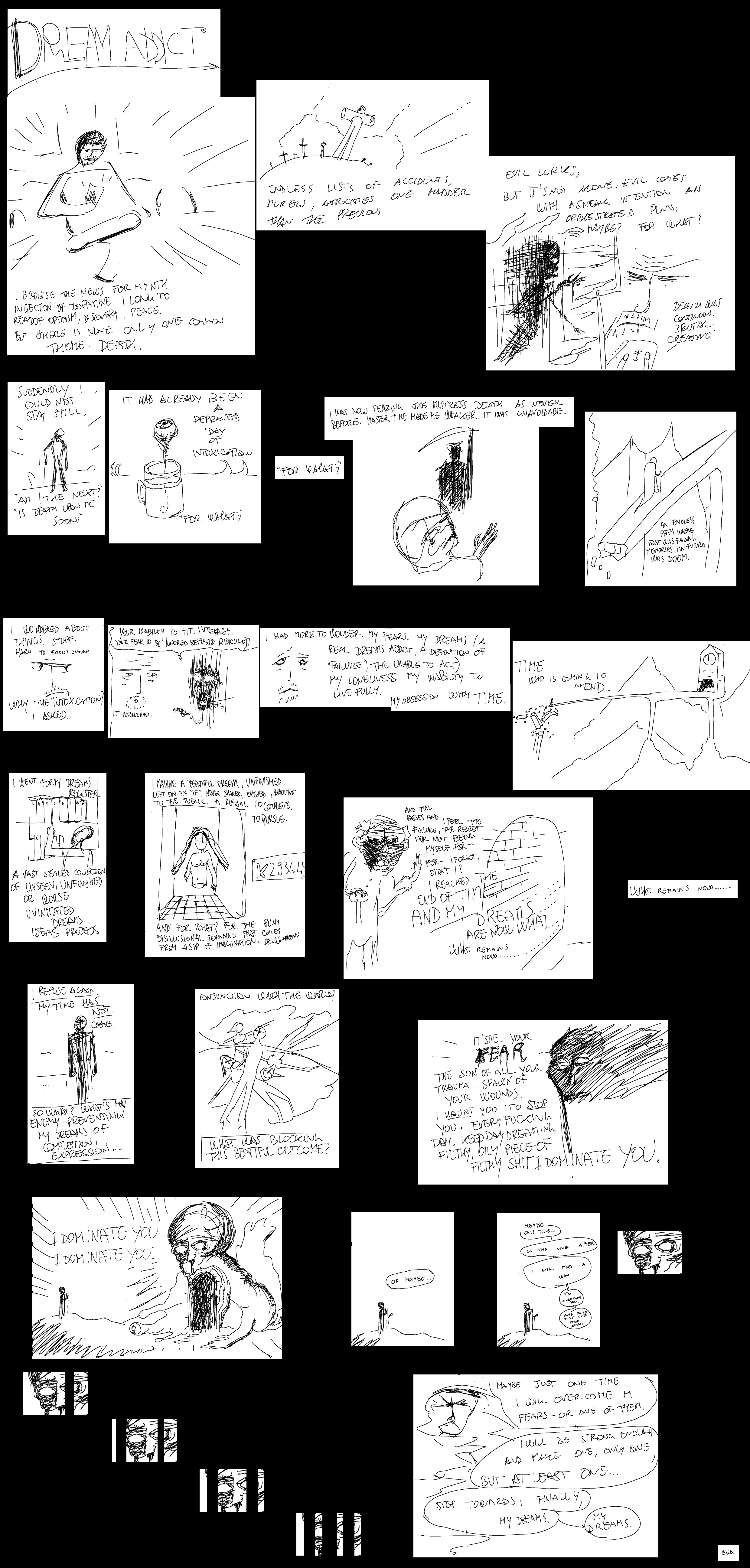 Dream Addict comic